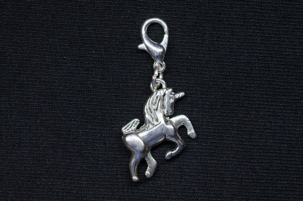Einhorn Charm Anhänger Bettelarmband Miniblings Charms Produktbild 