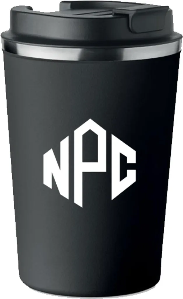 Tazza Termica NPC Premium 350ml | Design KT_050 Acciaio Inox