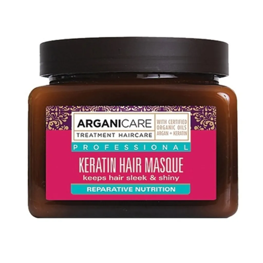 Arganicare Keratin Masque Cheveux à la Kératine 500ml Réparateur Intense