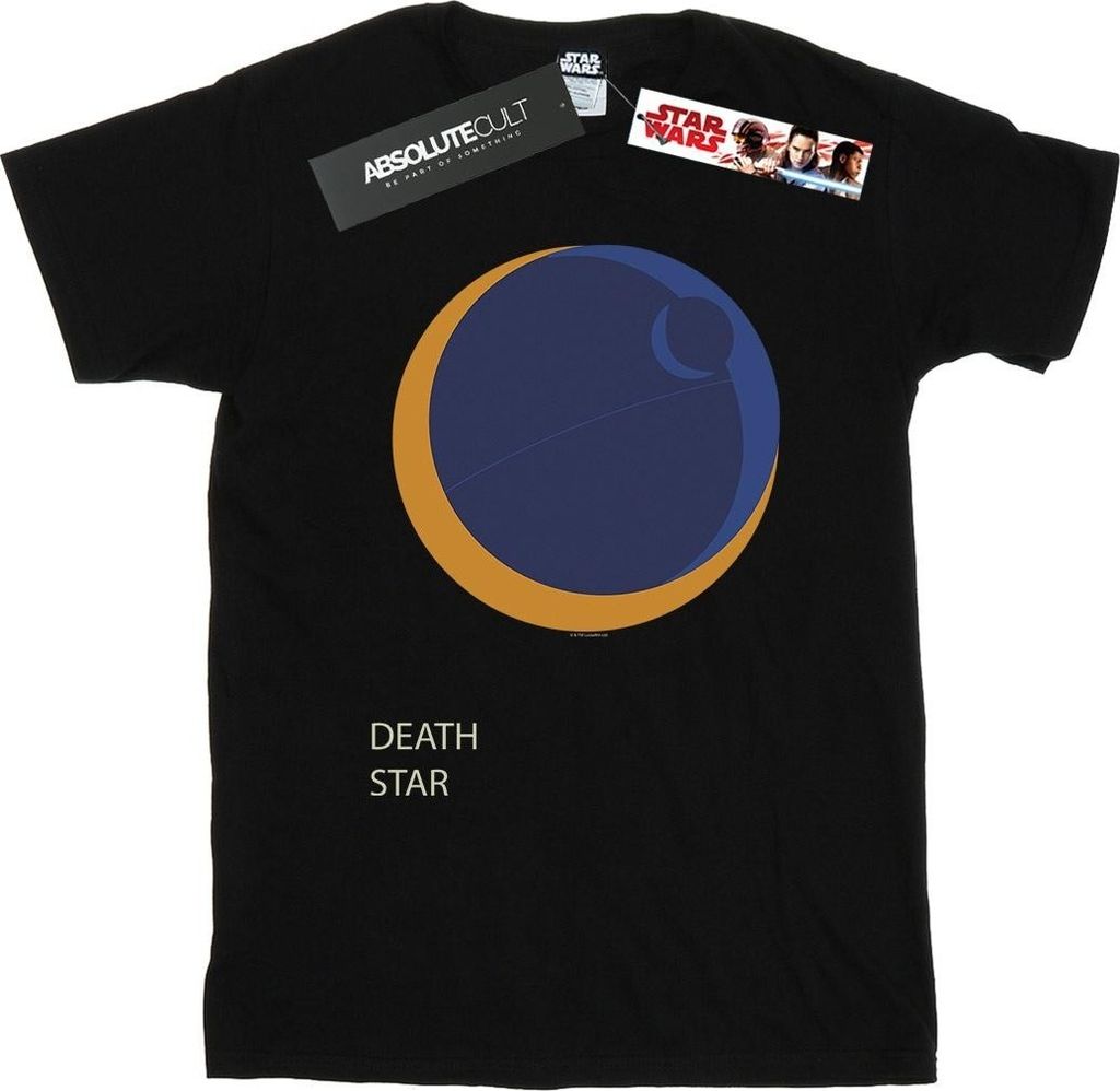 Star Wars - "Death Star" T-Shirt für Herren BI46309 (3XL) (Schwarz)