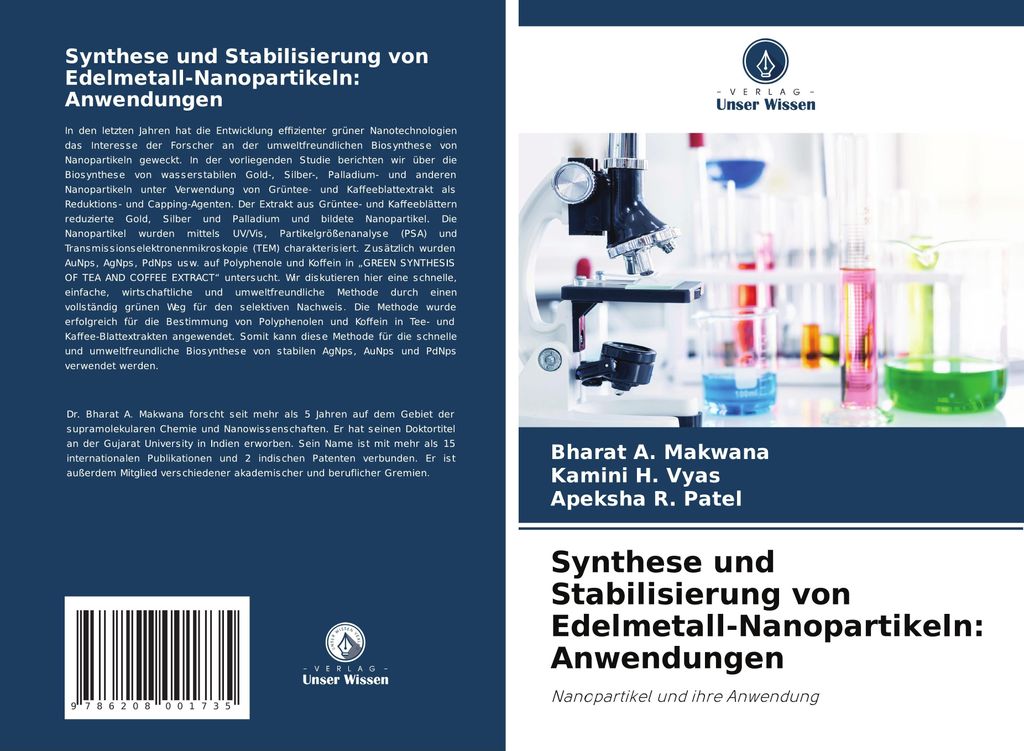 Synthese und Stabilisierung von Edelmetall-Nanopartikeln: Anwendungen