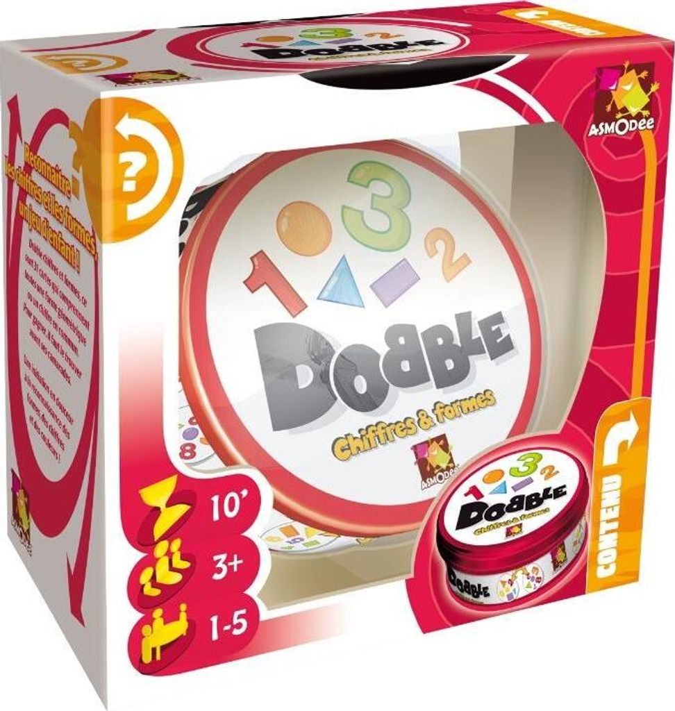 Asmodee Dobble 1, 2, 3, Brettspiel, Bildend, 6 Jahr(e), 5 Produktbild 