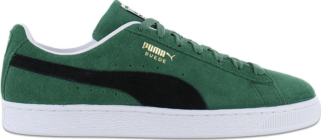 Puma Suede Classic XXI - Herren Schuhe Leder Grün 374915-67 , Größe: EU 44 UK 9.5
