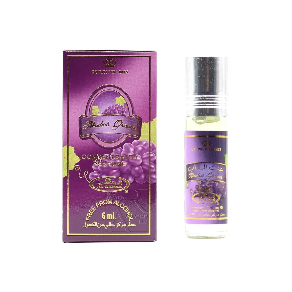 Al-Rehab Roll On Parfumöl GRAPES 6ml Produktbild 