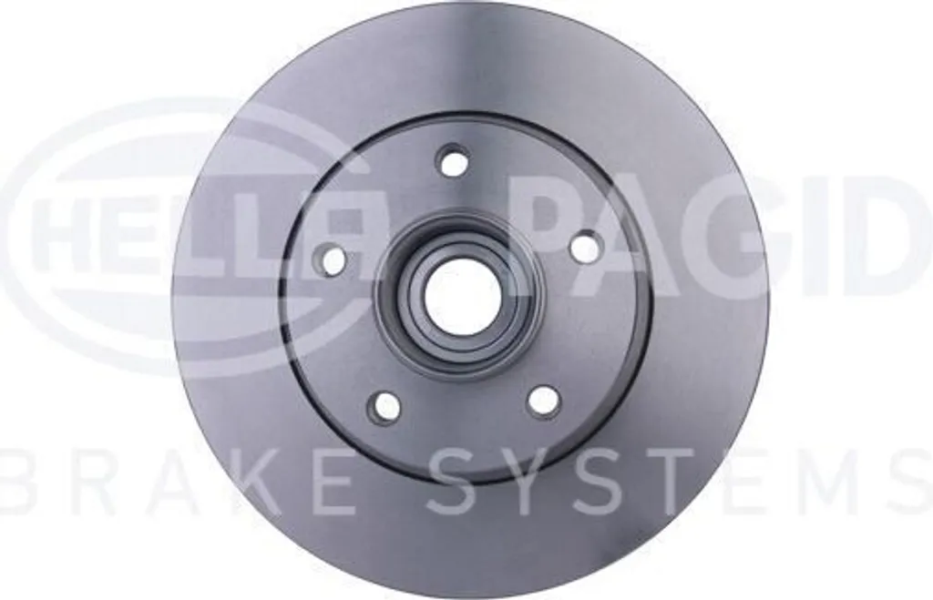 Disque de frein haute teneur en carbone HELLA 8DD 355 114-401 Premium