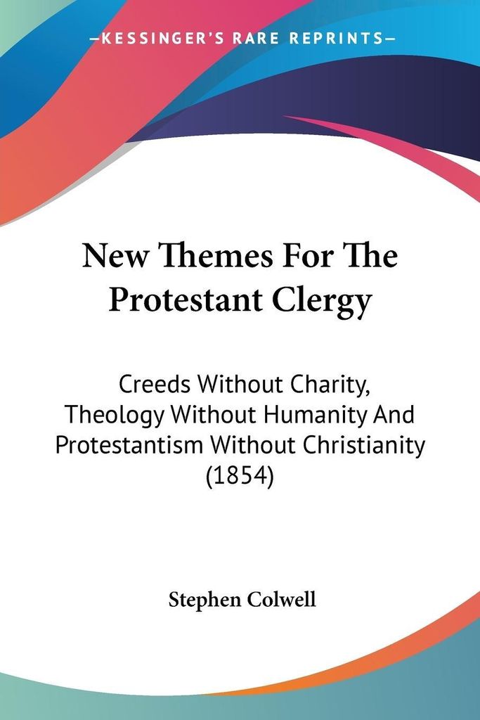 New Themes For The Protestant Clergy