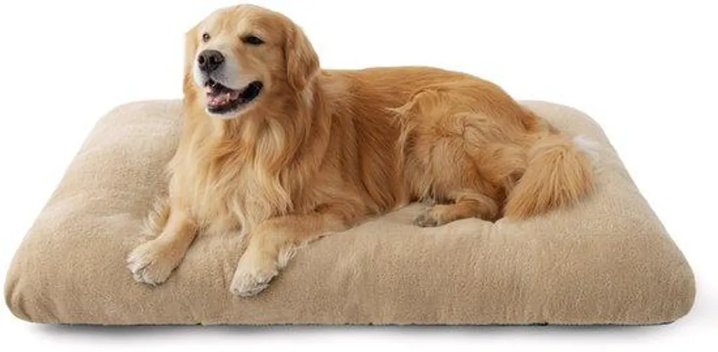 Coussin pour grand chien XXL confortable avec surface ultra douce grise