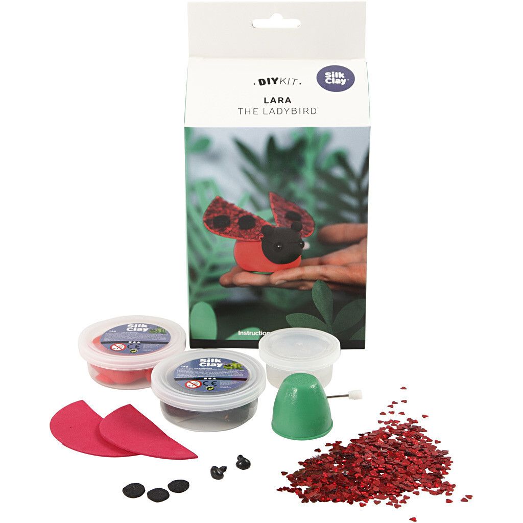 Creativ Company - Bastelset Insektenfreund Motiv Lara der Marienkäfer - 100779