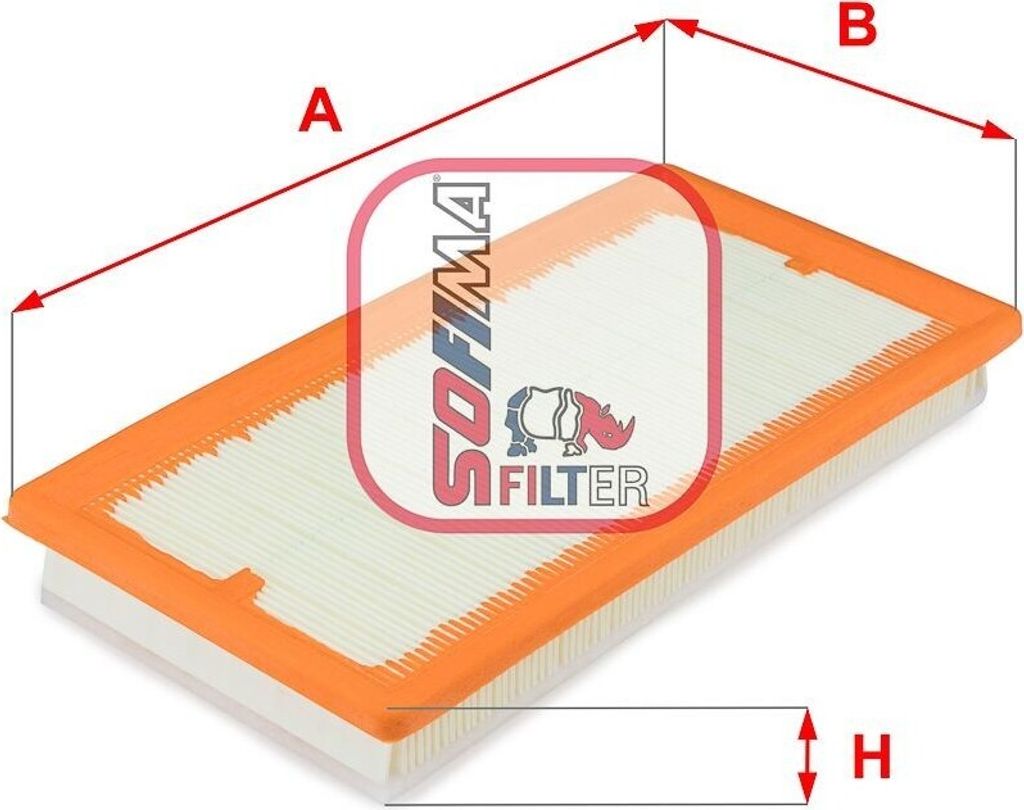 Luftfilter SOFIMA S 3376 A