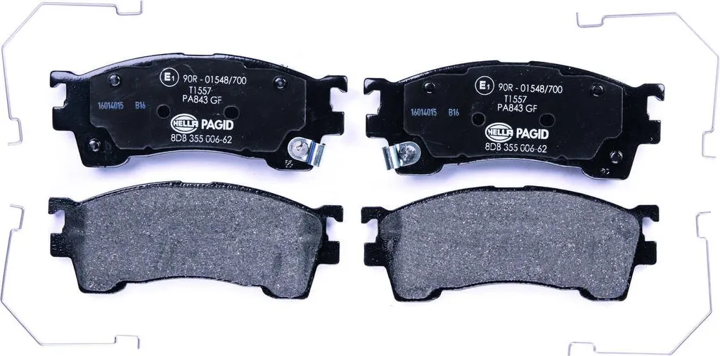 Plaquettes de frein avant HELLA pour EUNOS FORD MAZDA - Haute Qualité
