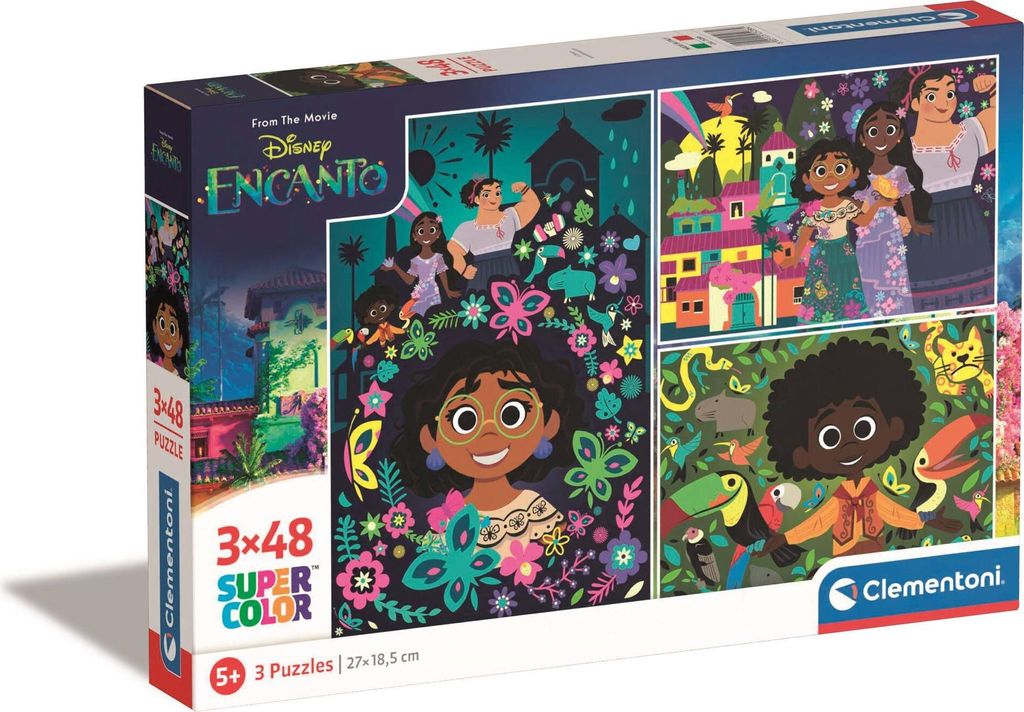 CLEMENTONI Puzzle Disney: Encanto 3x48 Teile