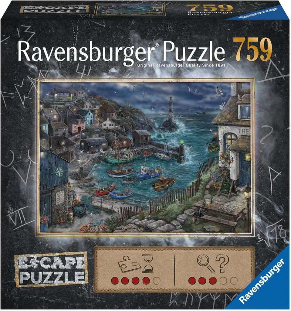 Puzzle Ravensburger 17528 Escape - Treacherous Harbor 759 Stücke