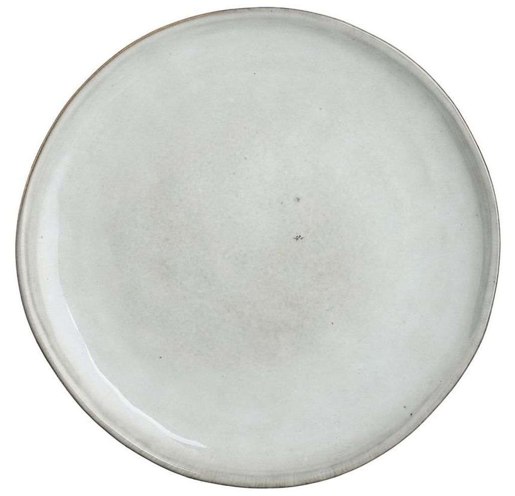 Mica Frühstücksteller Tabo grau, Ø 20,5 cm x 2 cm Produktbild 
