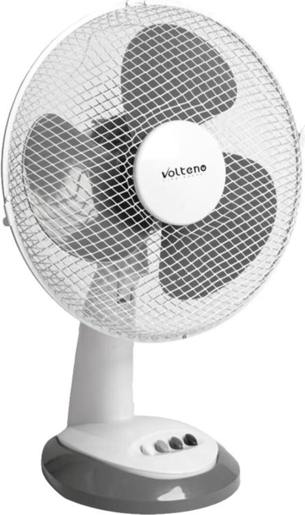 Wentylator Biurkowy Biały 30Cm Zdjęcie produktu 