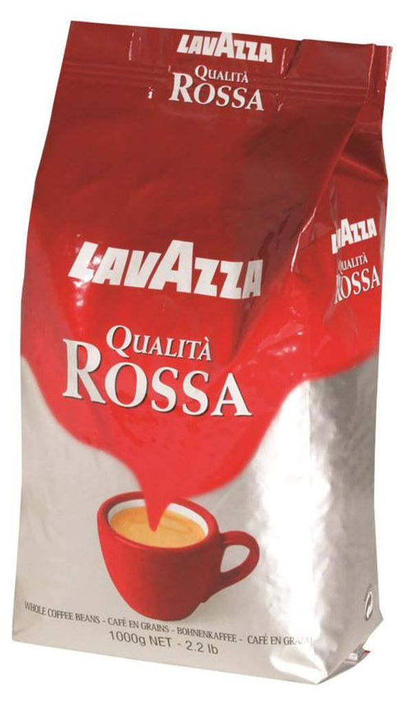 Lavazza Qualià Rossa, ganze Bohne, 1000g Produktbild 