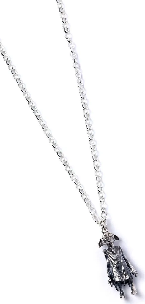 Idée Cadeau Harry Potter Collier Dobby Argent pour Anniversaire et Fan