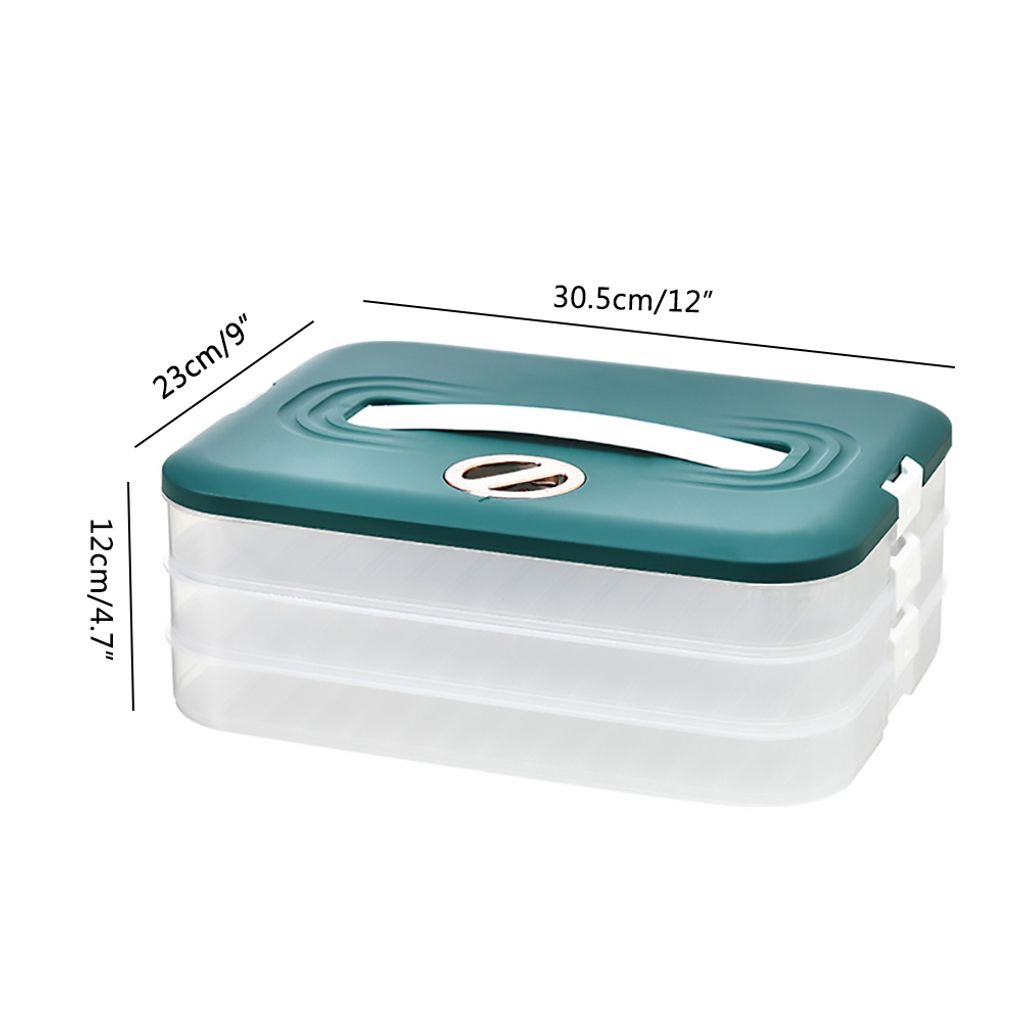 Kühlschrank Lebensmittel Regal,Dumpling Storage Box,stapelbar Lebensmittel Lagerung Box Tablett