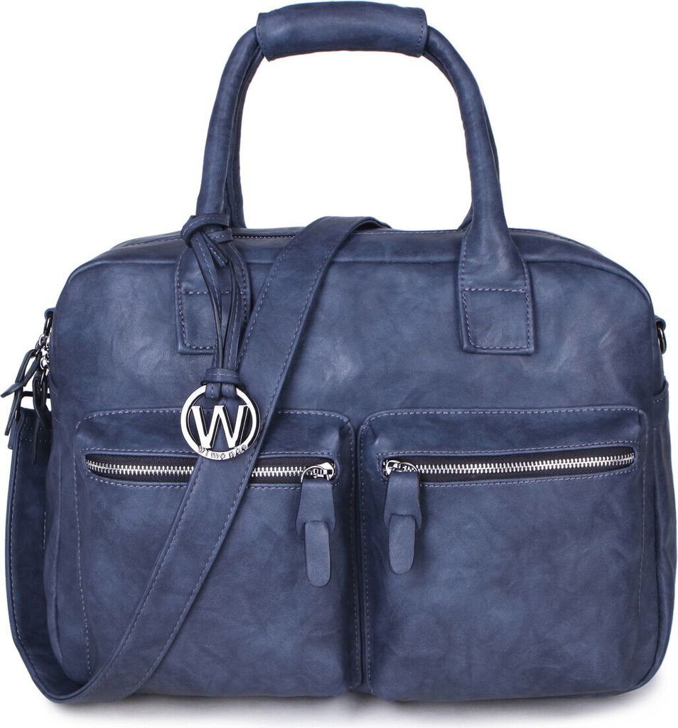 Alessia-One Schul /Arbeitstasche Dunkelblau 40X28X20-CM