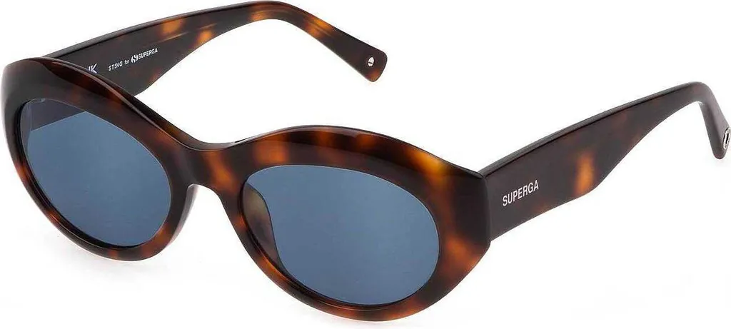 Occhiali da Sole Ovale Sting SST479 09JC | L'Eleganza del Rosso Avana