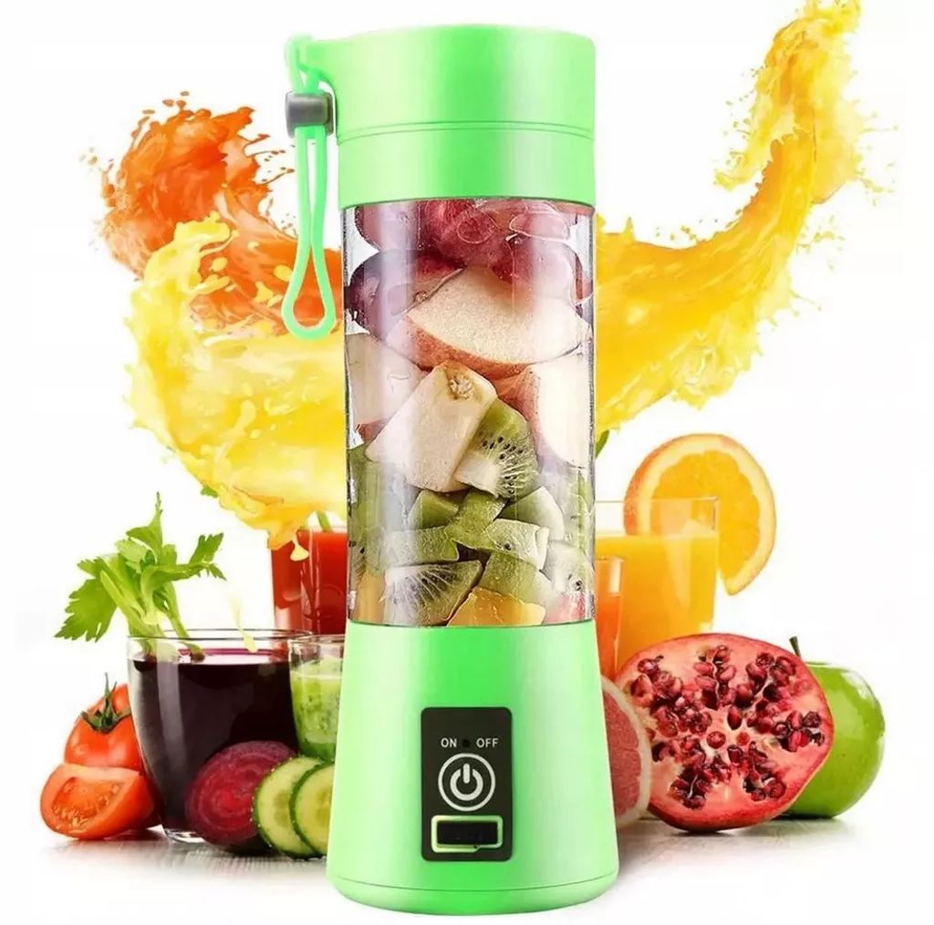 Foxter 2052 Prenosný smoothie mixér 380 ml zelený Obrázok produktu 1