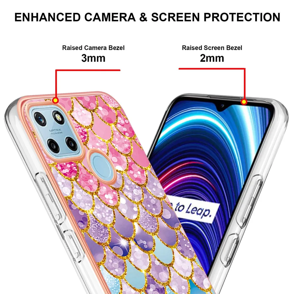 Offerta Custodia Realme C21Y / C25Y Silicone TPU Colorful - 4