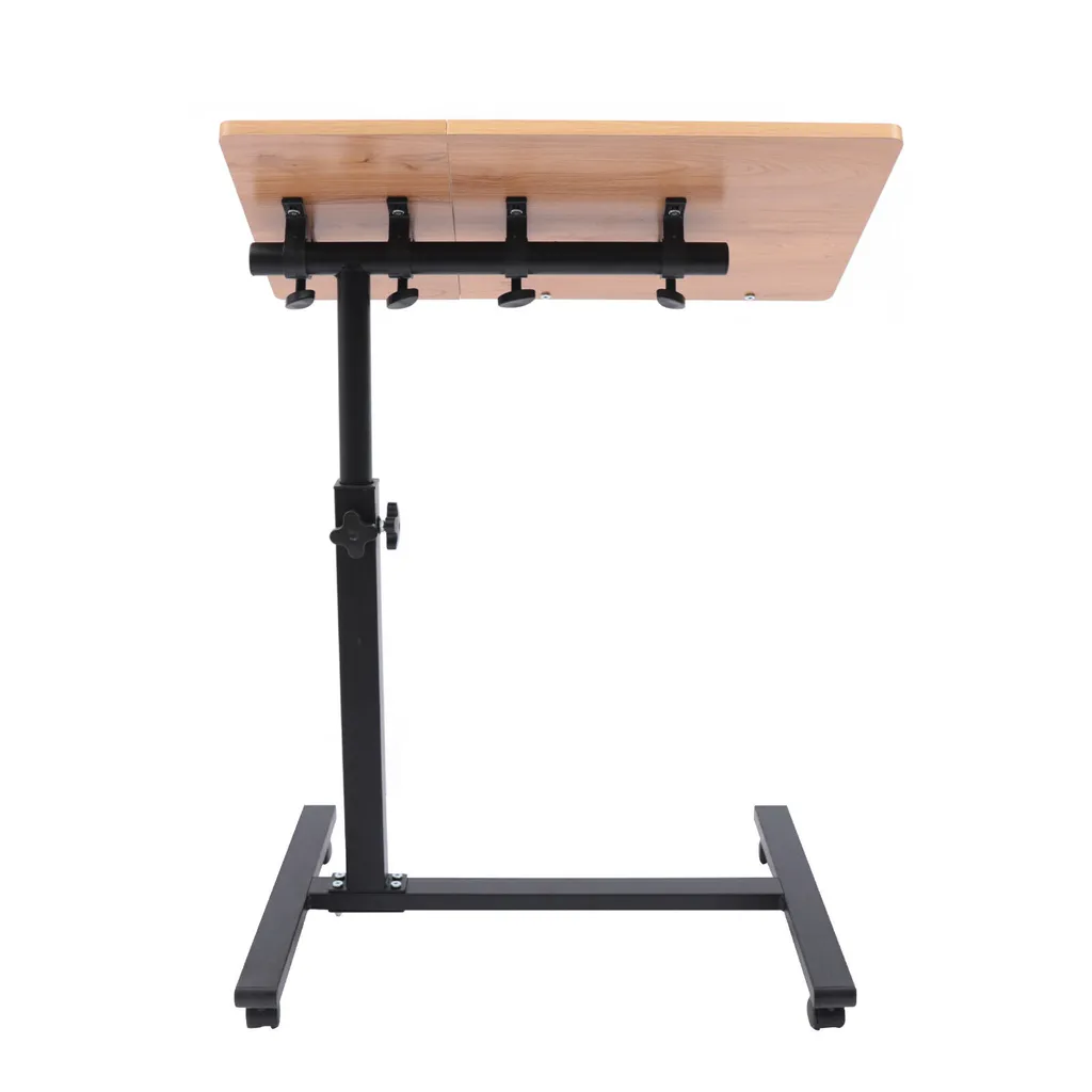 Table d'appoint pour lit et canapé support PC portable réglable mobile - 6