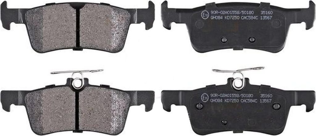 A.B.S. Bremsbeläge Satz Hinten für FORD Fiesta Mk7 Schrägheck 35160