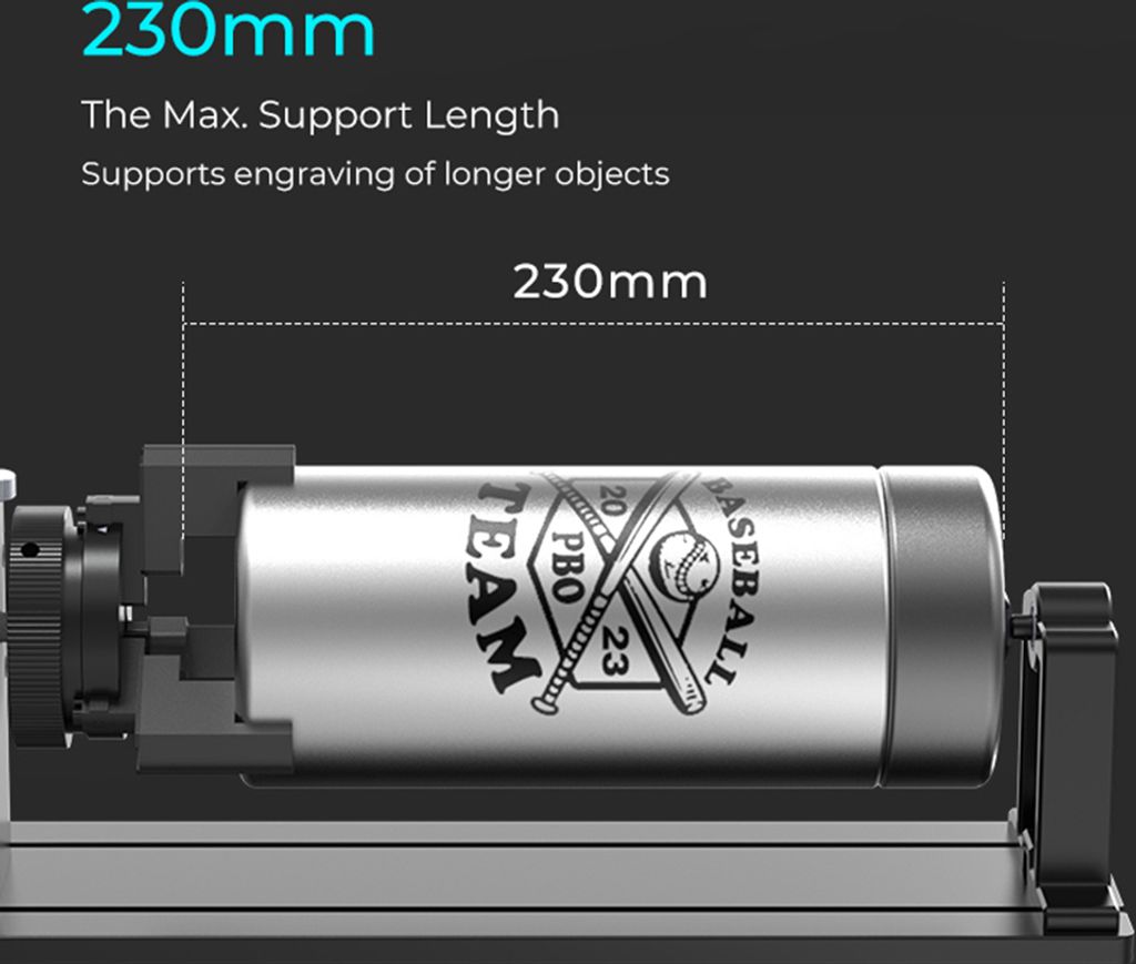 Creality Rotary Kit Pro 3 v 1 čelistní otočný válec, 360° Obrázek produktu 2