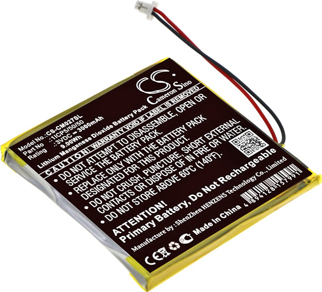 TECHTEK Akku Kompatibel mit Ersetzt 1ICP5/50/50