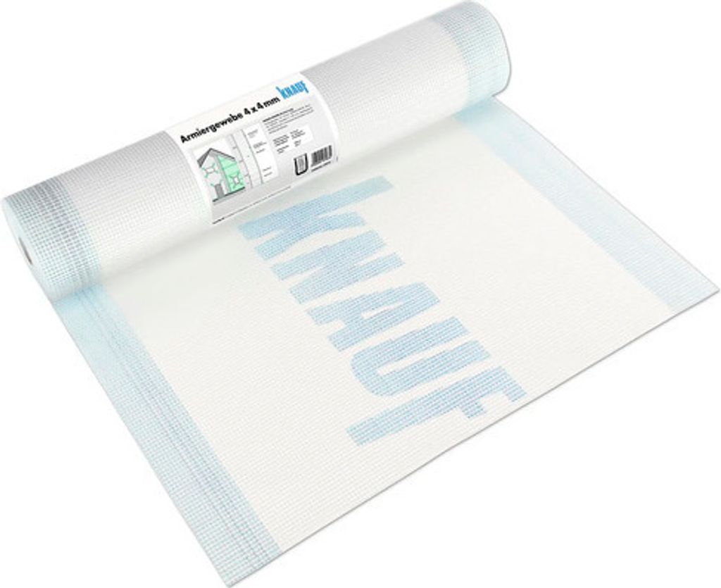 Knauf Armierungsgewebe 165 gr/m² weiß 50 m x 1,1 m Rolle = Produktbild 