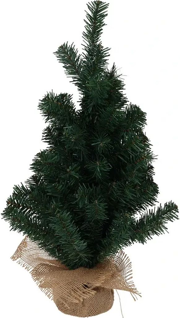 Dekorativer Weihnachtsbaum grün 80 Spitzen - 60 cm Produktbild 