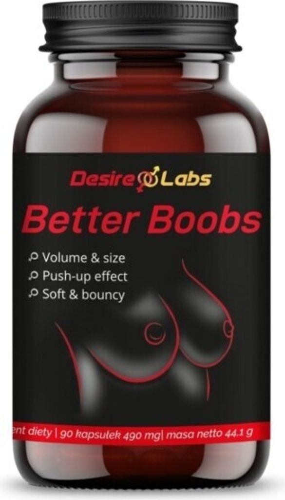 A product shot of a supplement bottle with marketing text and graphics.