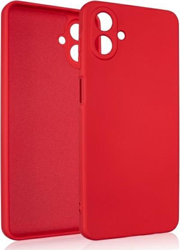 Beline Silikon Case für Samsung Galaxy A07 Rot