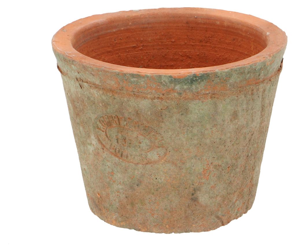 Terracotta Blumentopf im Landhausstil mit Ablaufloch Ø 9 Produktbild 
