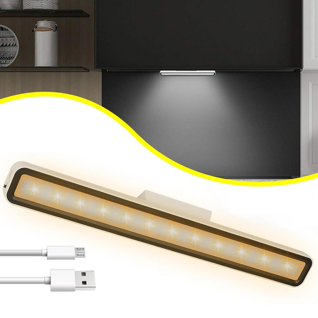 LED Unterschrankleuchte mit Touch, Dimmbar, 3 Lichtfarben, Produktbild 