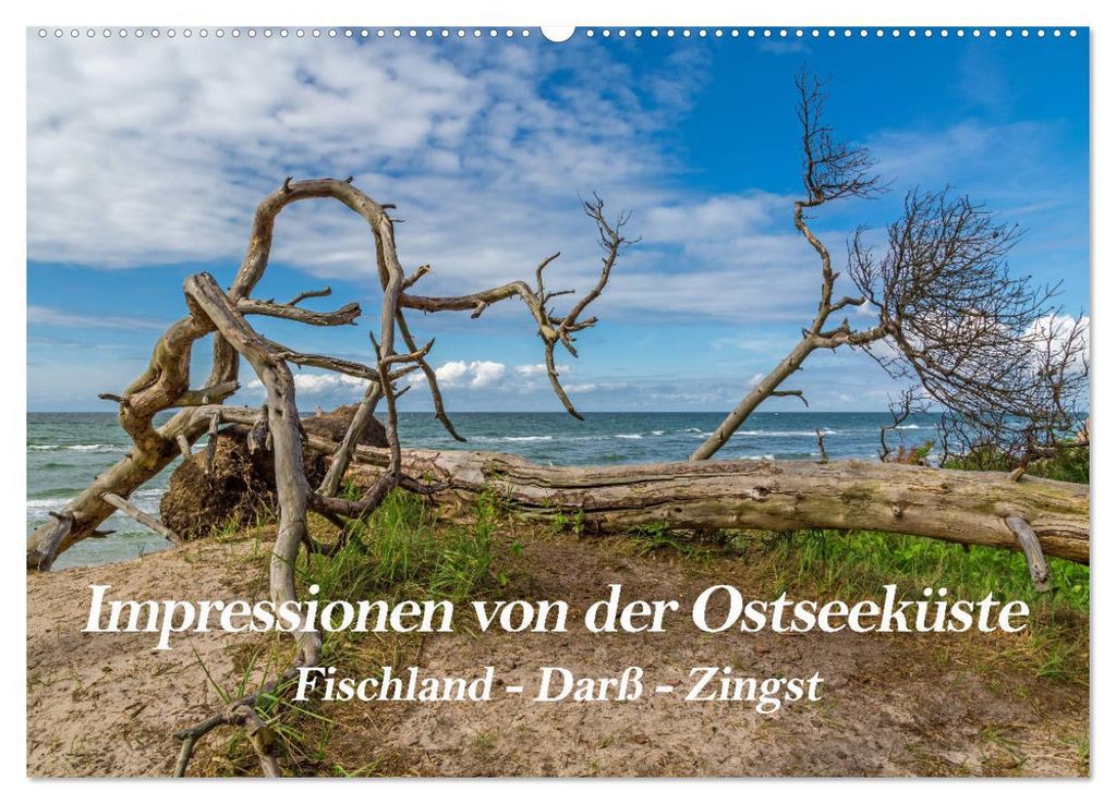 Impressionen von der Ostsee Fischland-Darß-Zingst (Wandkalender 2027 DIN A2 quer), CALVENDO Monatskalender