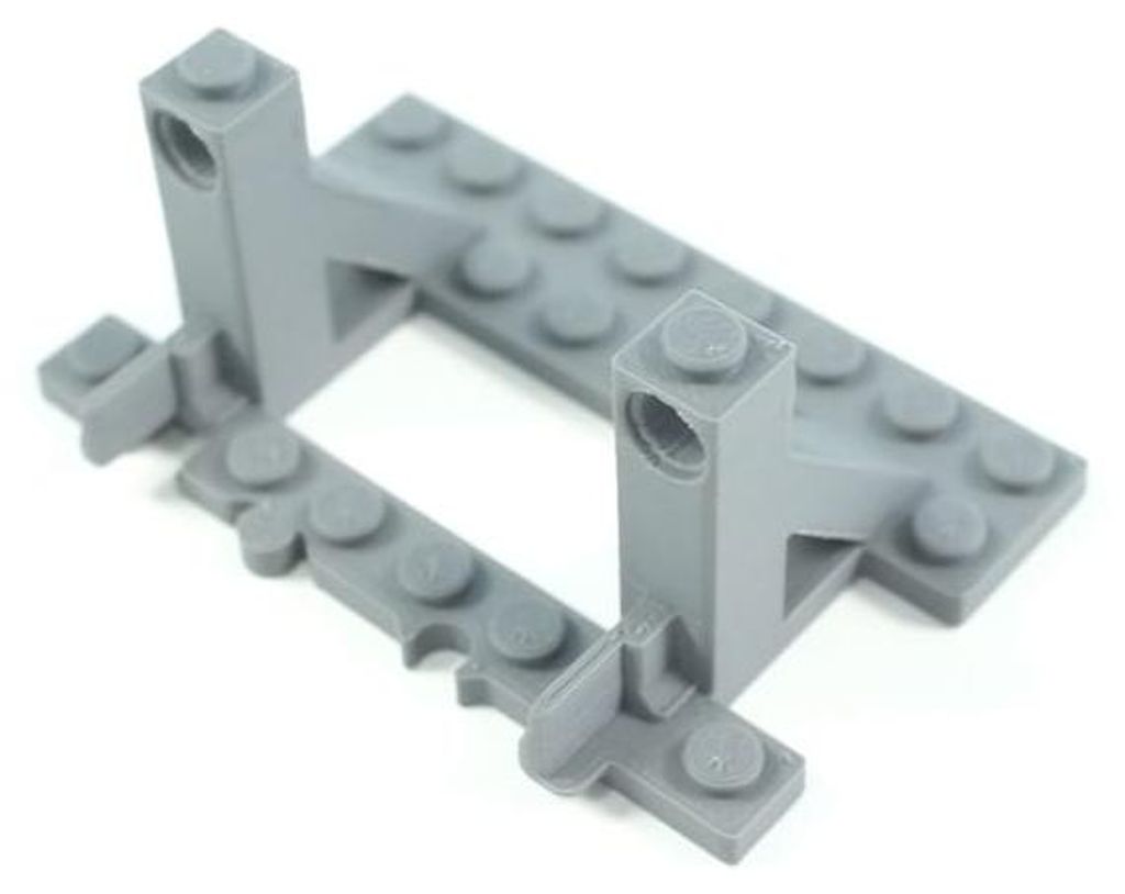 Trixbrix Prellbock, Gleisendstück – Schienen kompatibel mit Produktbild 