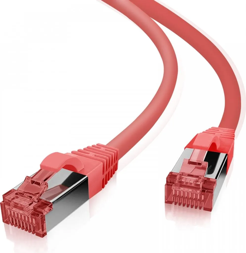 Cavo Ethernet Helos Cat6 S/FTP 5 Metri Rosso | Alta Schermatura 118000