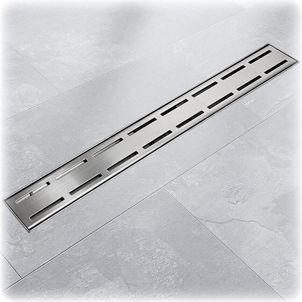 Bituxx Edelstahl Duschablauf Line 150cm x 7cm MS-14723