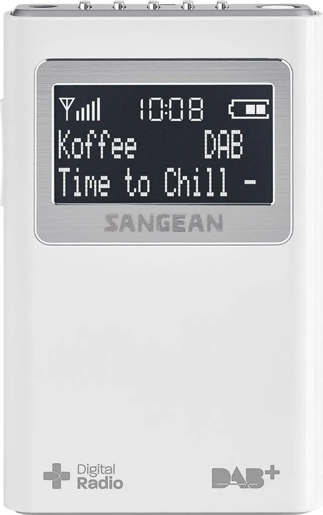 Radio de poche DAB+/FM Sangean haute autonomie avec kit piéton inclus