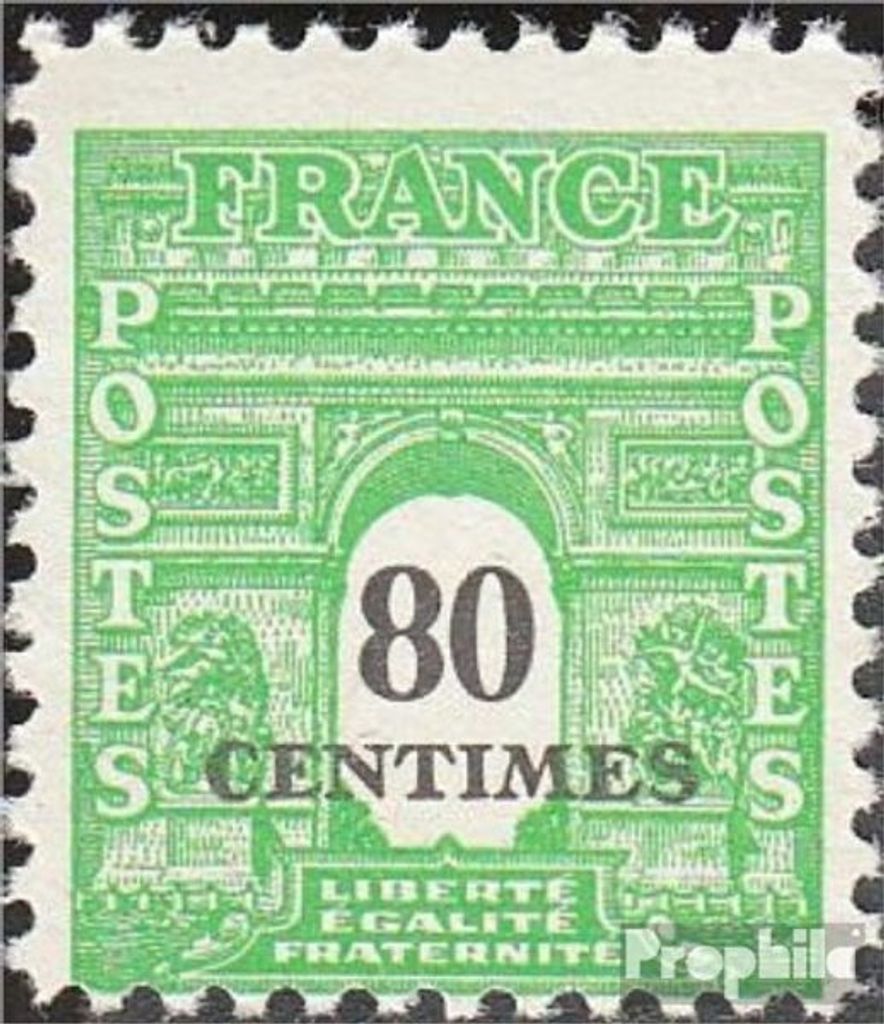 Briefmarken Frankreich 1944 Mi 653 postfrisch Alliierte Truppen