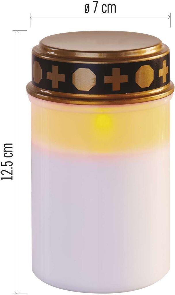 EMOS LED Grabkerze, Grablicht mit Timer, wasserdicht für Produktbild 4