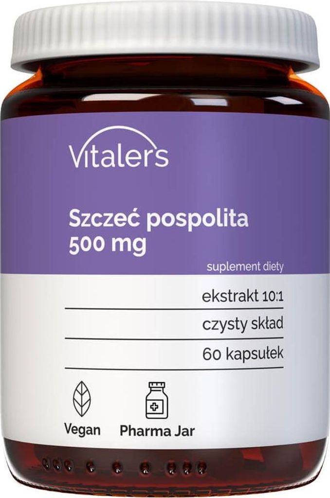 Vitaler's wilde Kardenwurzel 500 mg - 60 Kapseln, Vegan, 2 Monate Nahrungsergänzung Keine Konservierungsstoffe, Reine Komposition