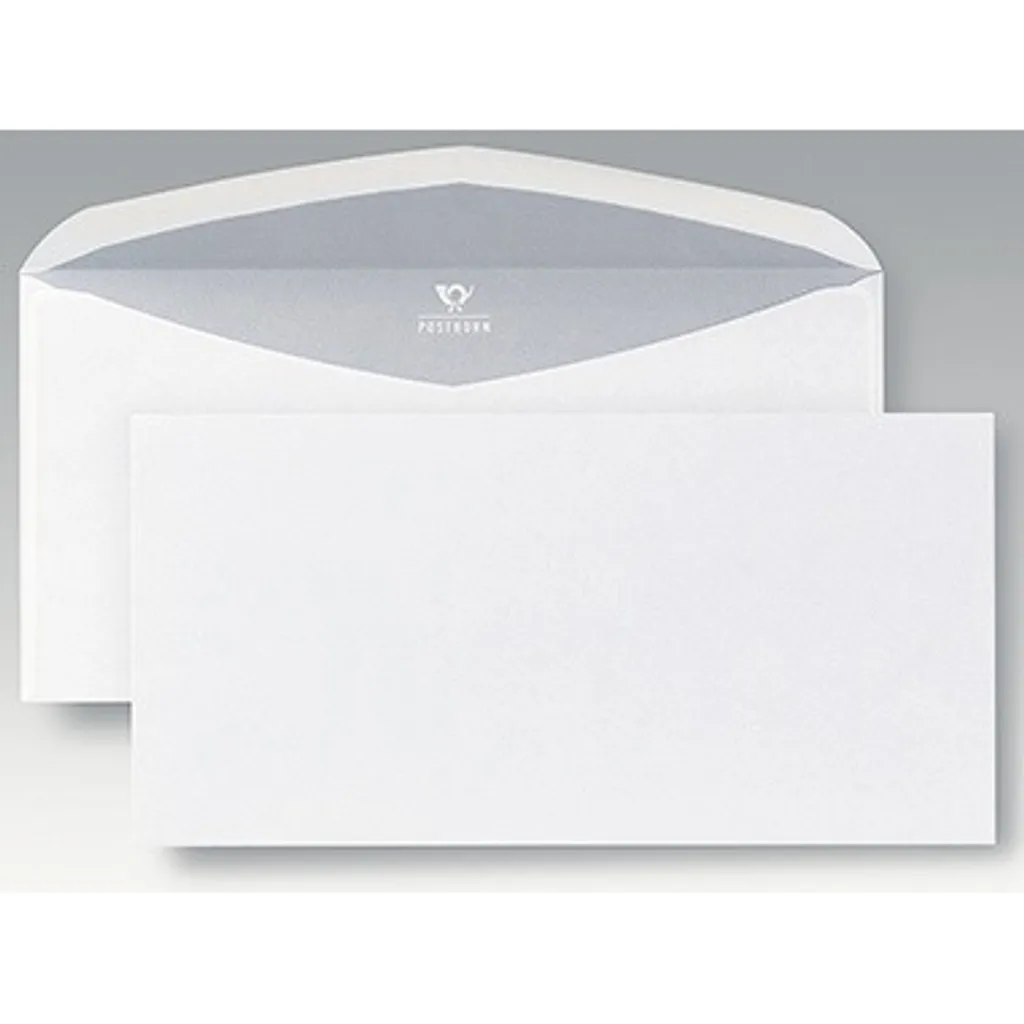 Enveloppe administrative blanche DL C5/6 Bong pour lettre A4 pliée en 3