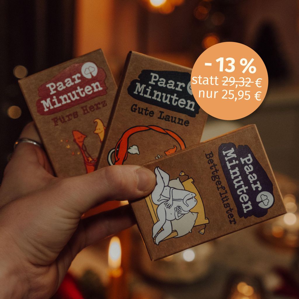 PaarMinuten Dreierpack