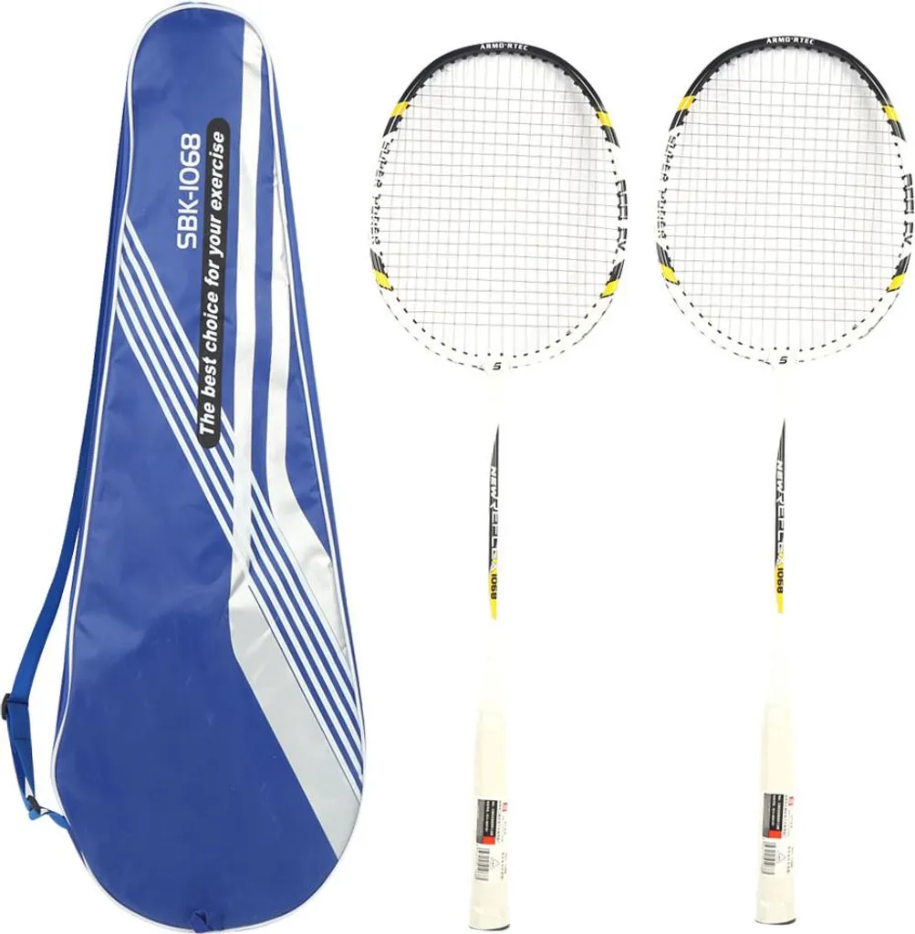 Raquette de badminton offensive pour entraînement en double et loisir
