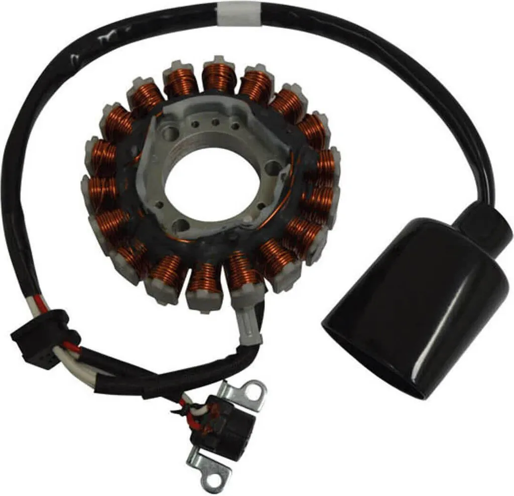 Stator 18 Pôles SGR avec Récepteur : Fiabilité Électrique Maximale