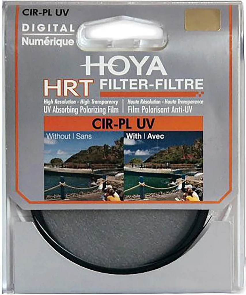 Filtre Polarisant Hoya HRT 49mm : Éliminez les Reflets sur vos Photos Pro