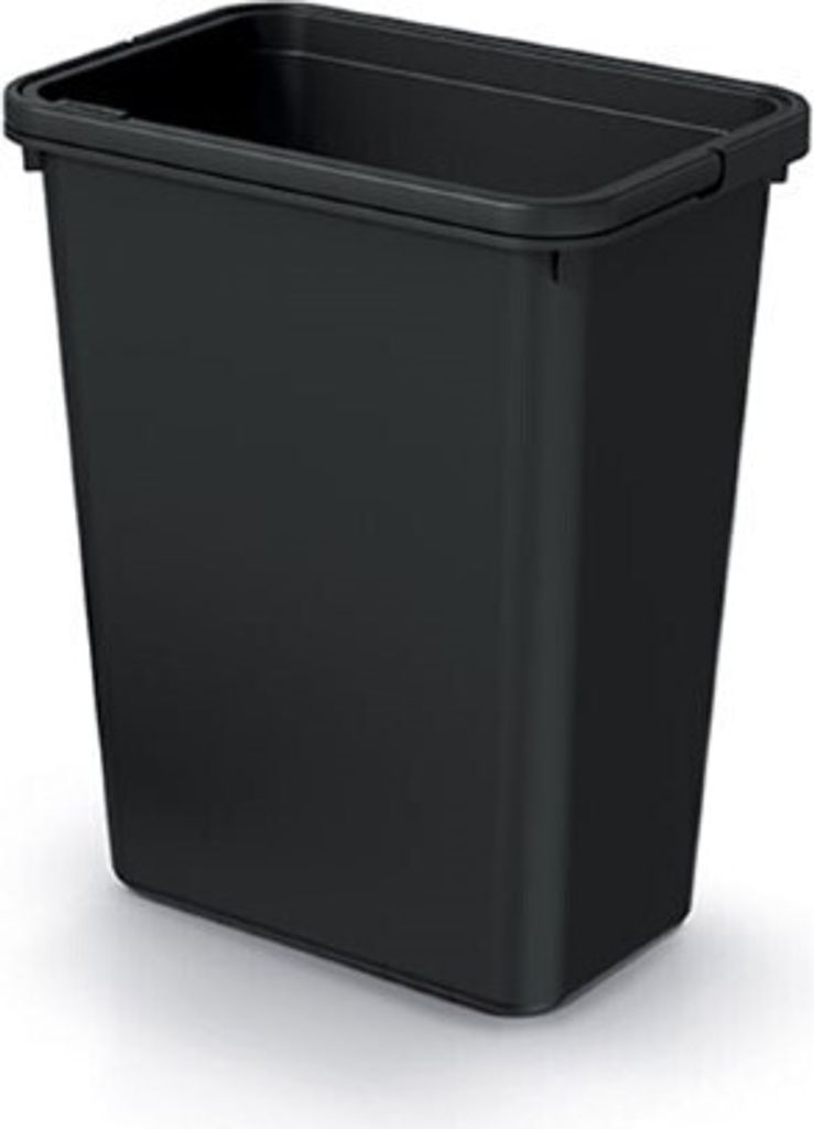 Odpadkový koš bez víka černý 10L SYSTEMA BASICA Keden Obrázek produktu 1