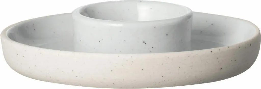 Blomus Sablo Portauovo Cloud Set 2 Pezzi in Gres Ceramico Design